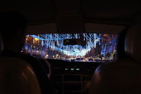 Madrid julelys tur i cabriolet klassisk bil