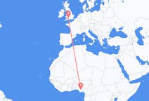 Flights from Asaba, Nigeria to Bristol, England