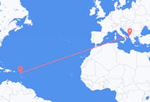 Flights from Antigua to Tirana