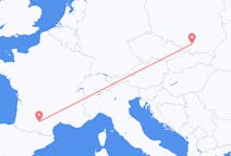 Flights from Kraków, Poland to Toulouse, France