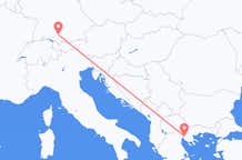 Flights from from Memmingen to Thessaloniki