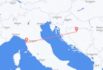 Flyrejser fra Pisa til Banja Luka
