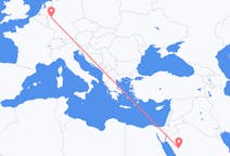 Flights from AlUla, Saudi Arabia to Cologne, Germany