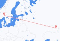 Flyg från Magnitogorsk till Oslo