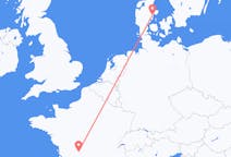 出发地 丹麦出发地 奥胡斯目的地 法国利摩日的航班