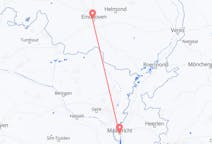 Flights from Maastricht, the Netherlands to Eindhoven, the Netherlands