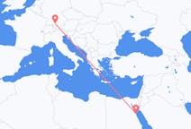 Flyreiser fra Hurghada, Egypt til Memmingen, Tyskland