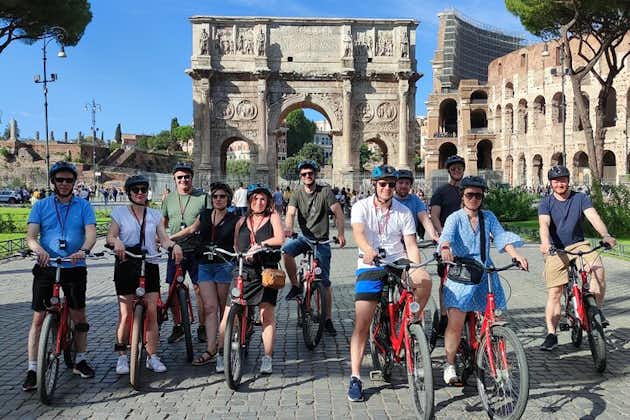 Recorrido turístico en bicicleta de 3 horas por Roma