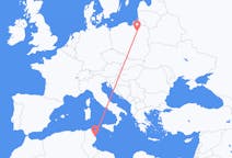 Flights from Monastir, Tunisia to Szymany, Szczytno County, Poland