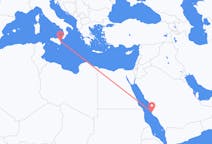 Flights from Jeddah to Catania