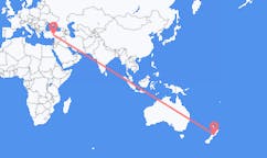 出发地 新西兰帕拉帕拉乌穆目的地 土耳其開塞利的航班