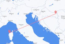Flyrejser fra Calvi, Frankrig til Osijek, Kroatien