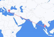 Flyreiser fra Surat Thani-provinsen, Thailand til Mykonos, Hellas