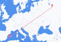 Flights from Ivanovo, Russia to Ibiza, Spain
