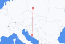 Flights from Wrocław, Poland to Brač, Croatia
