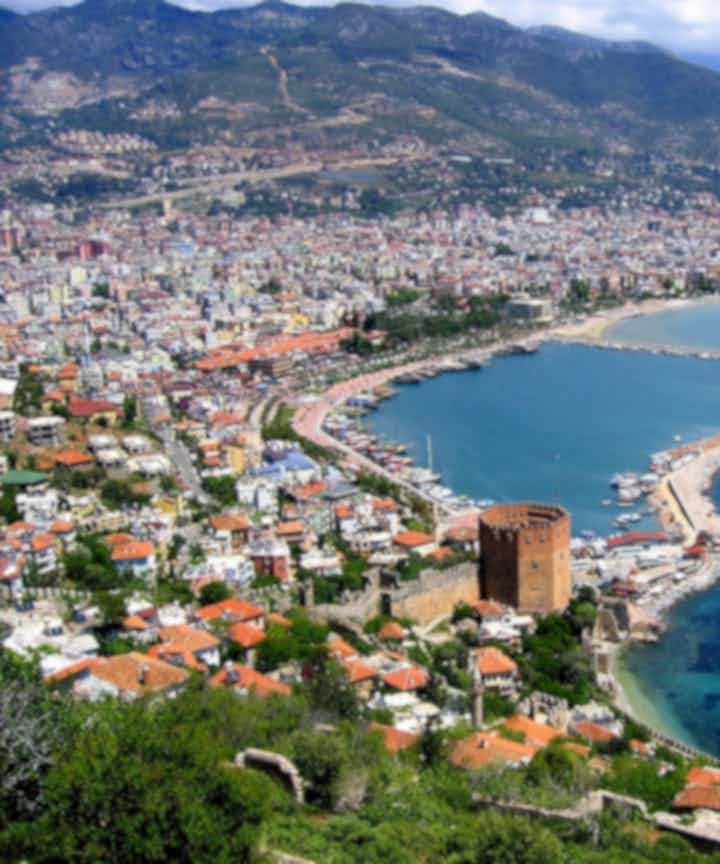 Sailing tours in Alanya, Turkey