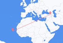 Flights from Praia, Cape Verde to Kars, Turkey