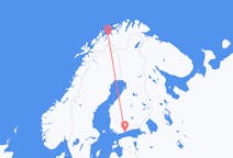 Flights from Sørkjosen, Norway to Helsinki, Finland