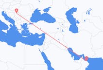 Flyrejser fra Muscat til Beograd