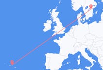 Flights from Linköping, Sweden to Terceira Island, Portugal