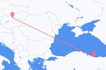 Flights from Ordu to Budapest