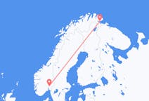 Fly fra Vadsø til Oslo