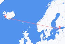 Flyg från Reykjavík till Tallinn
