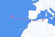 Flyg från Biskra, Algeriet till Ponta Delgada, Portugal