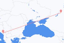 Vols depuis la ville de Podgorica vers la ville de Volgograd