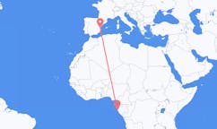 Flights from Port-Gentil, Gabon to Valencia, Spain