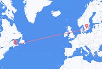 Flights from Charlottetown, Canada to Växjö, Sweden