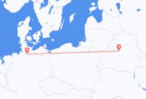 Flyg från Minsk, Vitryssland till Hamburg, Tyskland