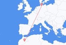 Flights from Errachidia, Morocco to Hamburg, Germany