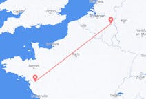Flyg från Maastricht, Nederländerna till Nantes, Frankrike