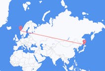 Flyrejser fra Wakkanai, Japan til Ålesund, Norge