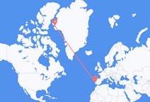 Flights from Lisbon, Portugal to Qaanaaq, Greenland