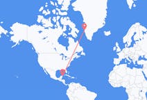 Flights from Cancun, Mexico to Sisimiut, Greenland