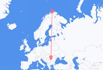Flights from Lakselv, Norway to Craiova, Romania