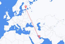 Flights from Doha, Qatar to Lappeenranta, Finland