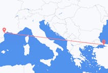 出发地 法国来自阿斯匹兰目的地 土耳其伊斯坦布尔的航班