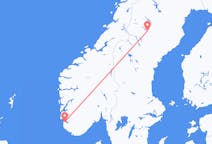 Flights from Stavanger, Norway to Vilhelmina, Sweden