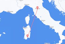 Flug frá Flórens, Ítalíu til Cagliari, Ítalíu