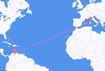 Flyg från Maracaibo, Venezuela till Olbia, Italien