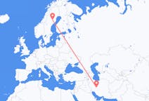 Flights from Isfahan, Iran to Lycksele, Sweden