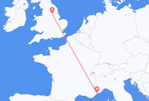 Flyreiser fra Doncaster, England til Nice, Frankrike