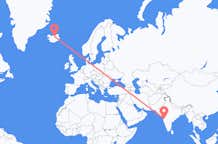Flüge von Pune, Indien nach Akureyri, Island