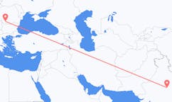 Flights from Gwalior, India to Craiova, Romania
