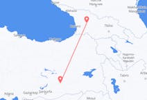 Flyrejser fra Kutaisi, Georgien til Diyarbakir, Tyrkiet