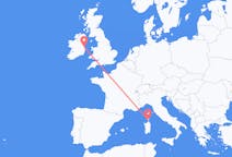 Flights from Figari, France to Dublin, Ireland