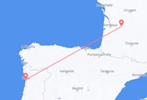 Flyrejser fra Bergerac, Frankrig til Porto, Portugal